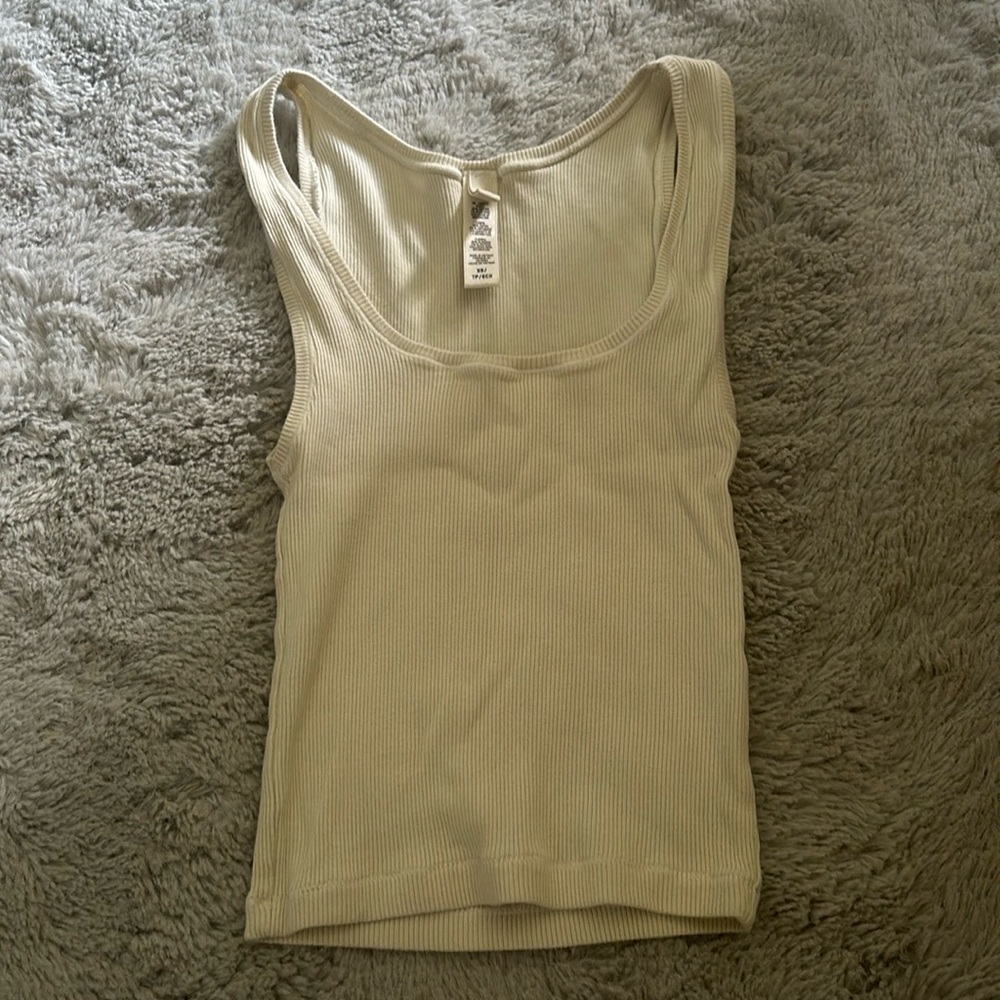 Skims cotton ribbed tanktop